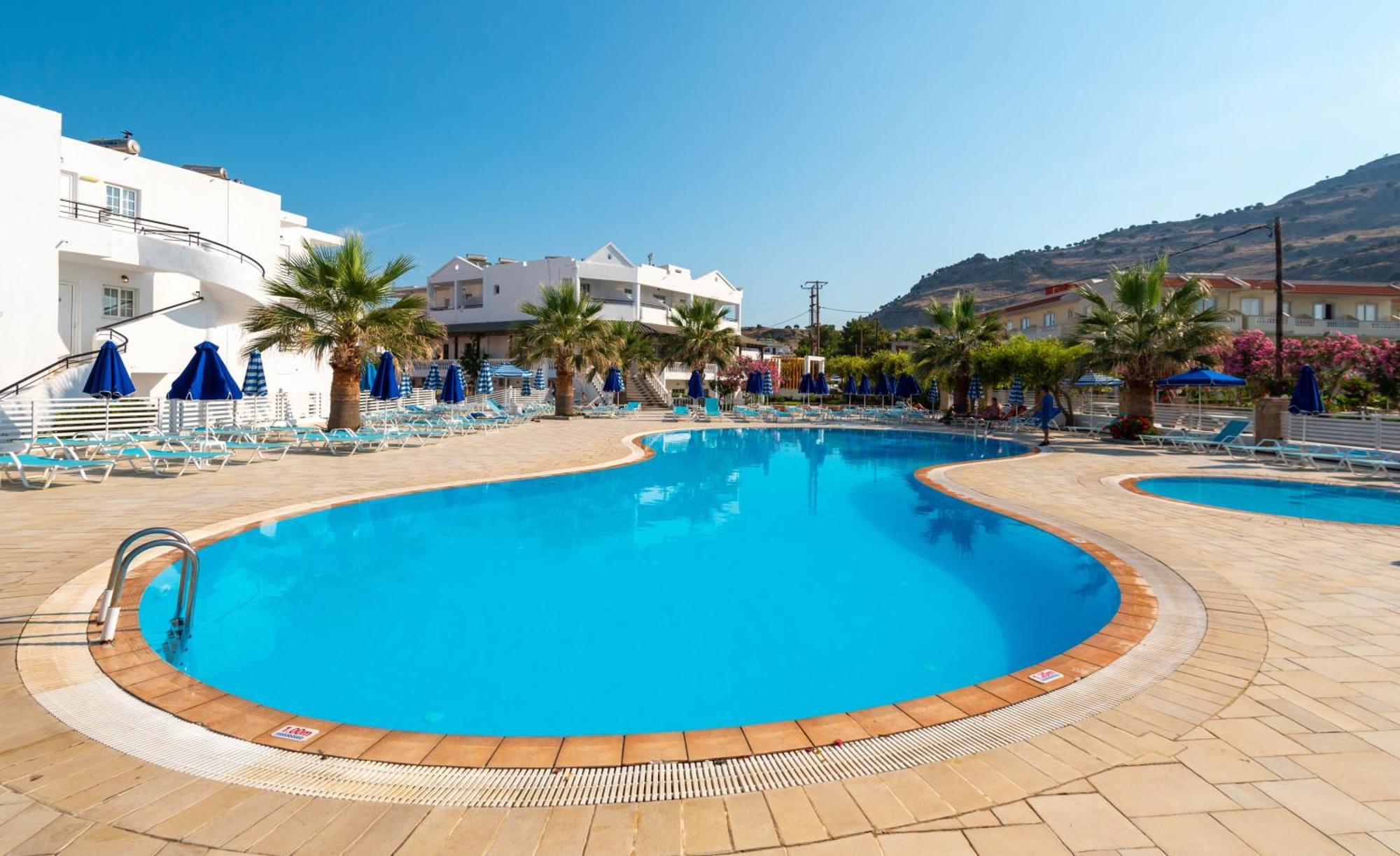 Elvita Beach Hotel Kiotari Esterno foto