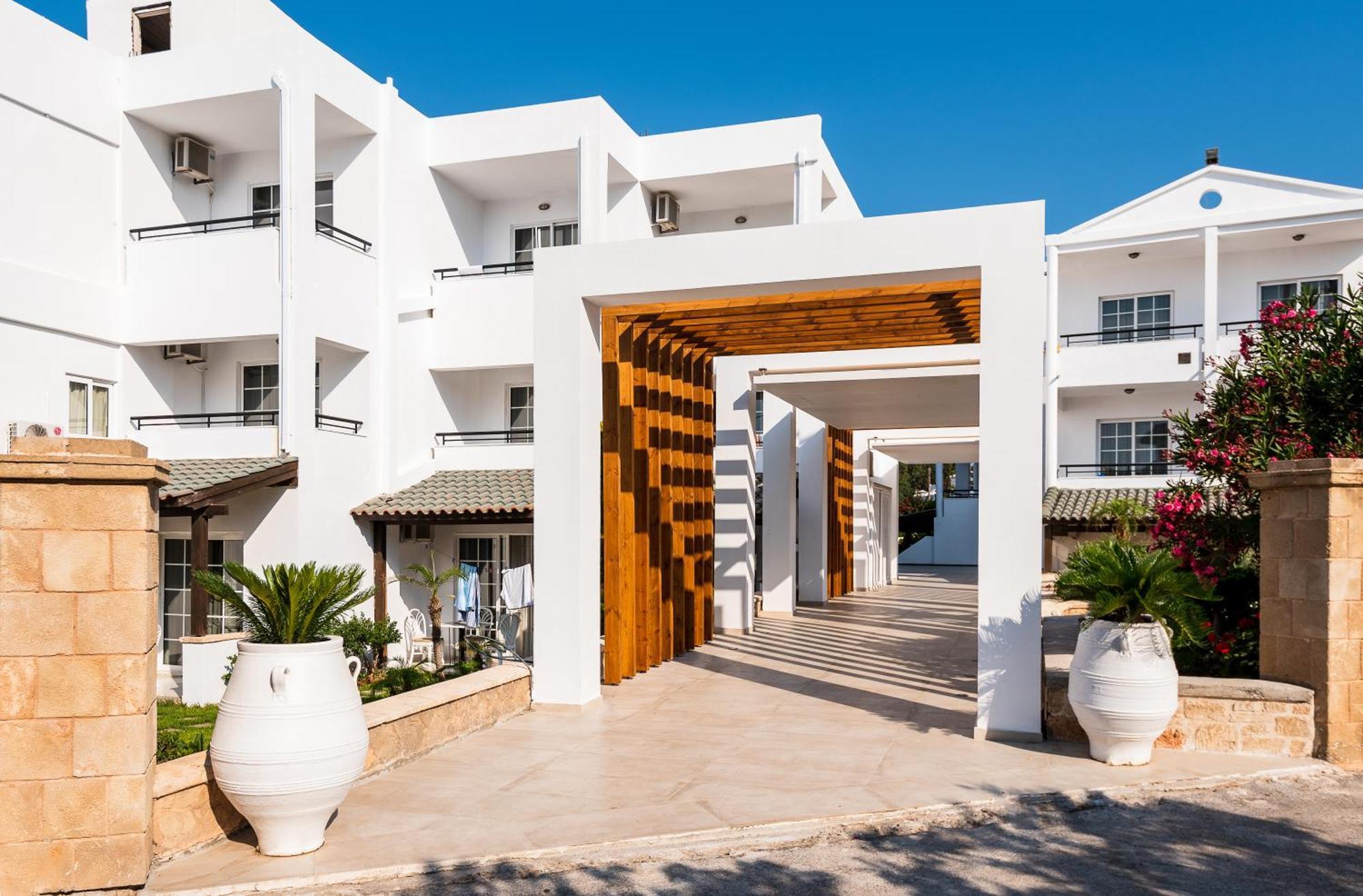 Elvita Beach Hotel Kiotari Esterno foto